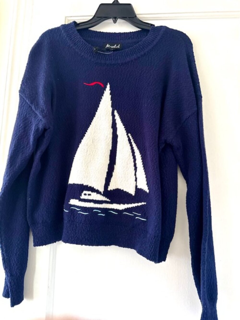 Marled Sailing Bost Sweater Nautical Coastal